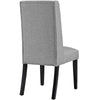 Baron Fabric Dining Chair Light Gray - No Shipping Charges MDY-EEI-2233-LGR