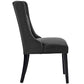 Baronet Vinyl Dining Chair Black - No Shipping Charges MDY-EEI-2234-BLK