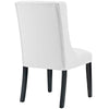 Baronet Vinyl Dining Chair White - No Shipping Charges MDY-EEI-2234-WHI