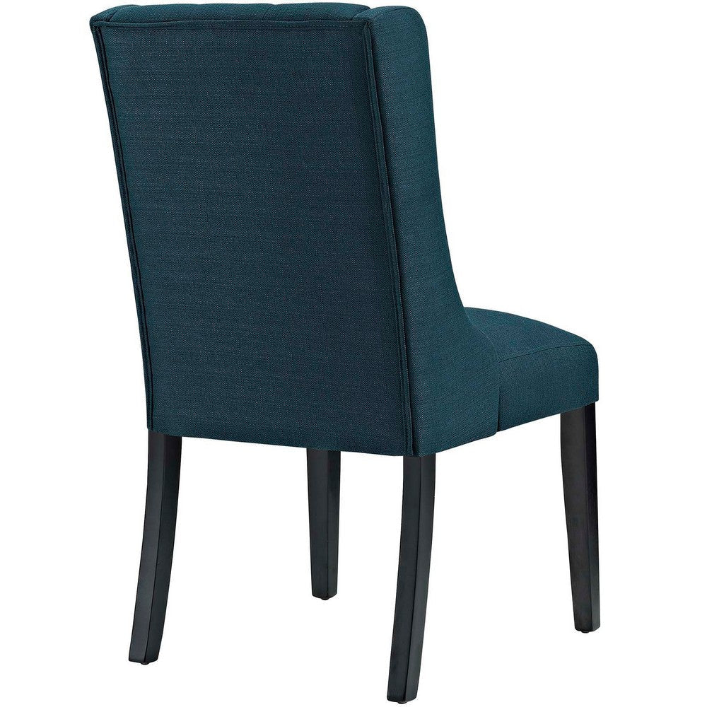 Baronet Button Tufted Fabric Dining Chair - No Shipping Charges MDY-EEI-2235-LGR