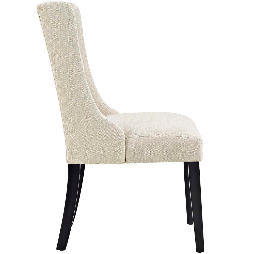 Baronet Fabric Dining Chair Beige - No Shipping Charges MDY-EEI-2235-BEI