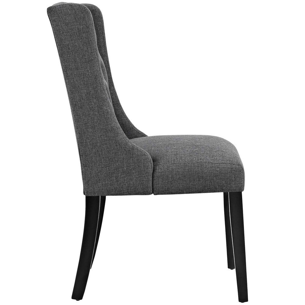 Baronet Fabric Dining Chair Gray - No Shipping Charges MDY-EEI-2235-GRY