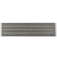 Silver Gray Shore Outdoor Patio Aluminum Bench - No Shipping Charges MDY-EEI-2252-SLV-GRY