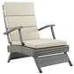 Envisage Chaise Outdoor Patio Wicker Rattan Lounge Chair - No Shipping Charges MDY-EEI-2301-LGR-BEI