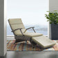 Envisage Chaise Outdoor Patio Wicker Rattan Lounge Chair - No Shipping Charges MDY-EEI-2301-LGR-BEI