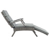 Envisage Chaise Outdoor Patio Wicker Rattan Lounge Chair - No Shipping Charges MDY-EEI-2301-LGR-BEI