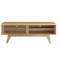 Modway Render Mid-Century Modern Low Profile 48 Inch TV Stand in Oak 48’’ MDY-EEI-2539-OAK