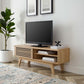 Modway Render Mid-Century Modern Low Profile 48 Inch TV Stand in Oak 48’’ MDY-EEI-2539-OAK