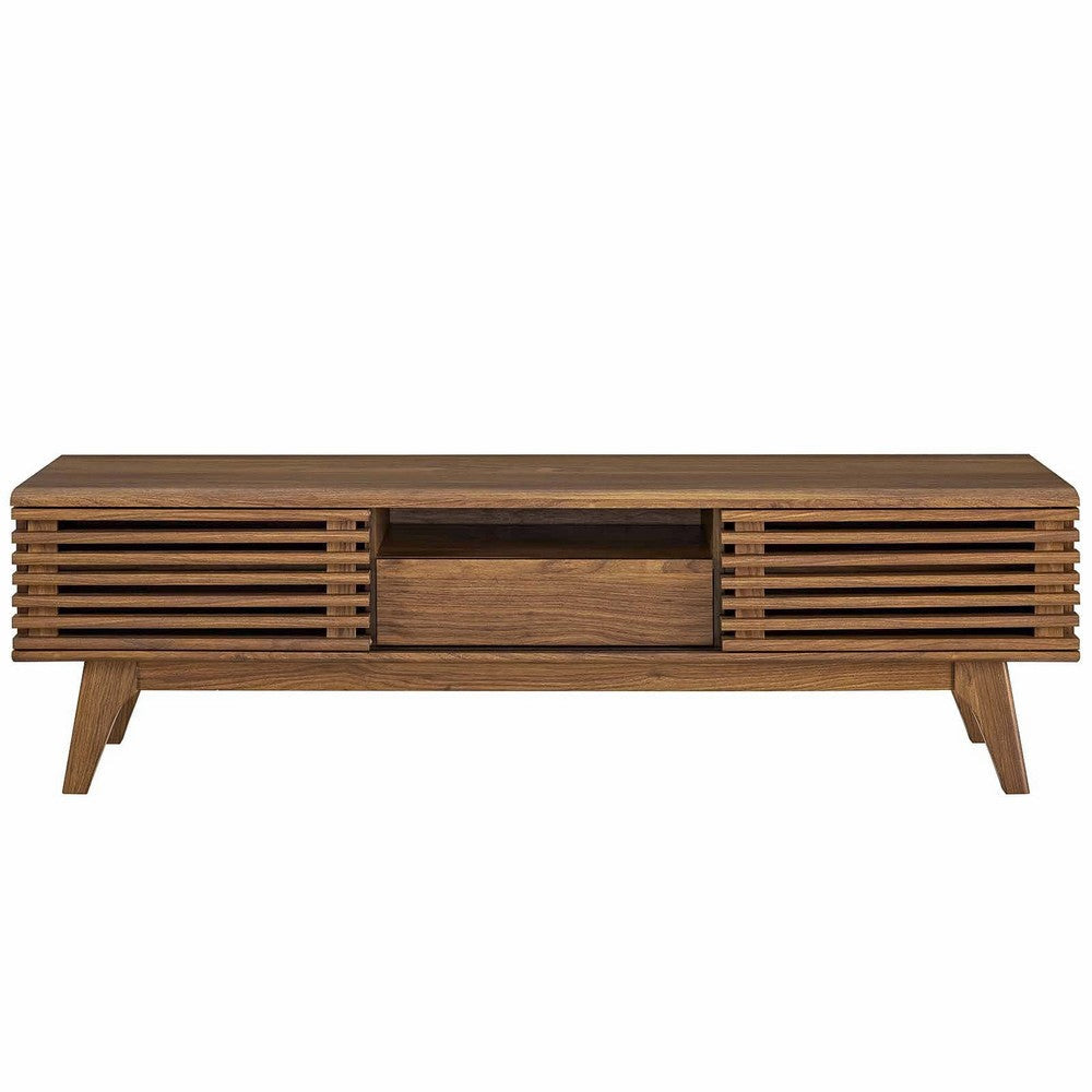 Render 59? TV Stand Walnut - No Shipping Charges MDY-EEI-2541-WAL