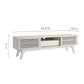 Render 59? TV Stand - No Shipping Charges MDY-EEI-2541-WHI