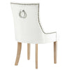 Pose Upholstered Fabric Dining Chair In Ivory - No Shipping Charges MDY-EEI-2577-IVO