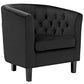 Prospect Velvet Armchair Black - No Shipping Charges MDY-EEI-2613-BLK