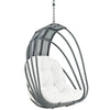 Whisk Outdoor Patio Swing Chair Without Stand White - No Shipping Charges MDY-EEI-2656-WHI-SET