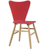 Cascade Wood Dining Chair - No Shipping Charges MDY-EEI-2672-RED