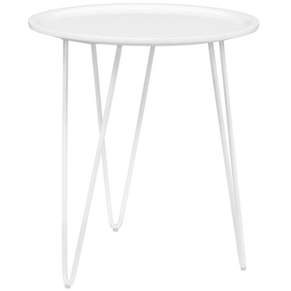 Digres Side Table White - No Shipping Charges MDY-EEI-2677-WHI