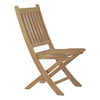 Marina Outdoor Patio Teak Folding Chair - No Shipping Charges