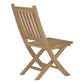 Marina Outdoor Patio Teak Folding Chair - No Shipping Charges MDY-EEI-2702-NAT