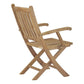 Marina Outdoor Patio Teak Folding Chair - No Shipping Charges MDY-EEI-2703-NAT