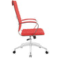 Red Jive Highback Office Chair - No Shipping Charges MDY-EEI-272-RED