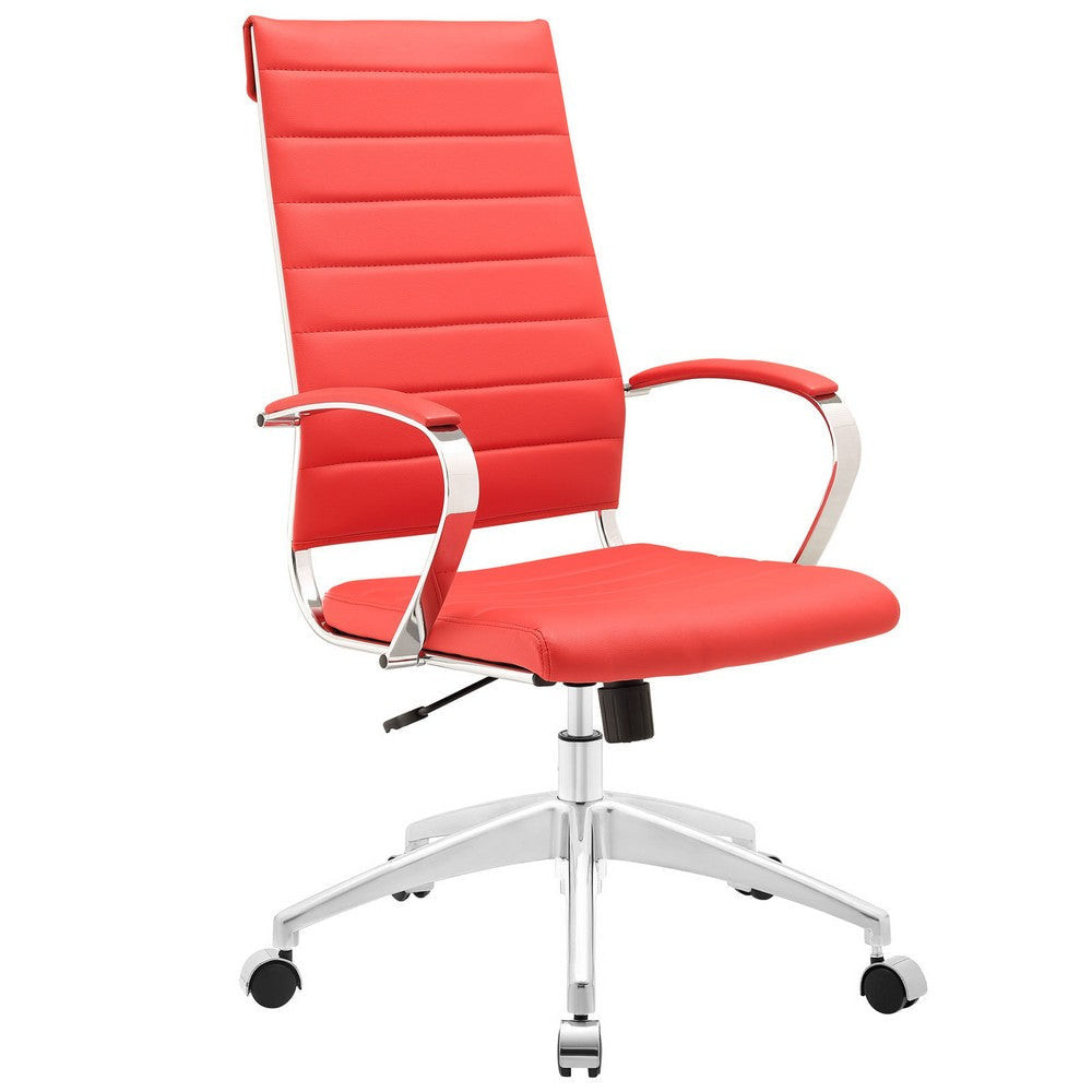 Red Jive Highback Office Chair - No Shipping Charges MDY-EEI-272-RED