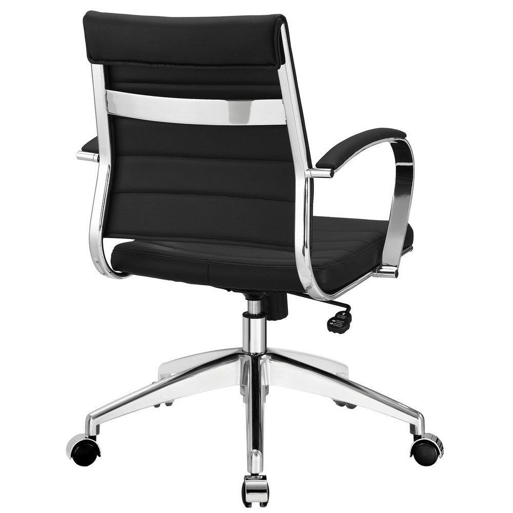 Jive Mid Back Office Chair - No Shipping Charges MDY-EEI-273-BLK