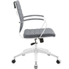 Gray Jive Mid Back Office Chair - No Shipping Charges MDY-EEI-273-GRY