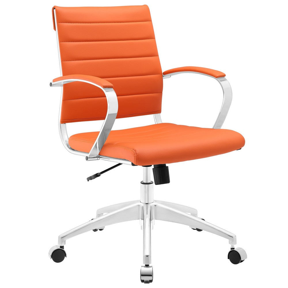 Orange Jive Mid Back Office Chair - No Shipping Charges MDY-EEI-273-ORA