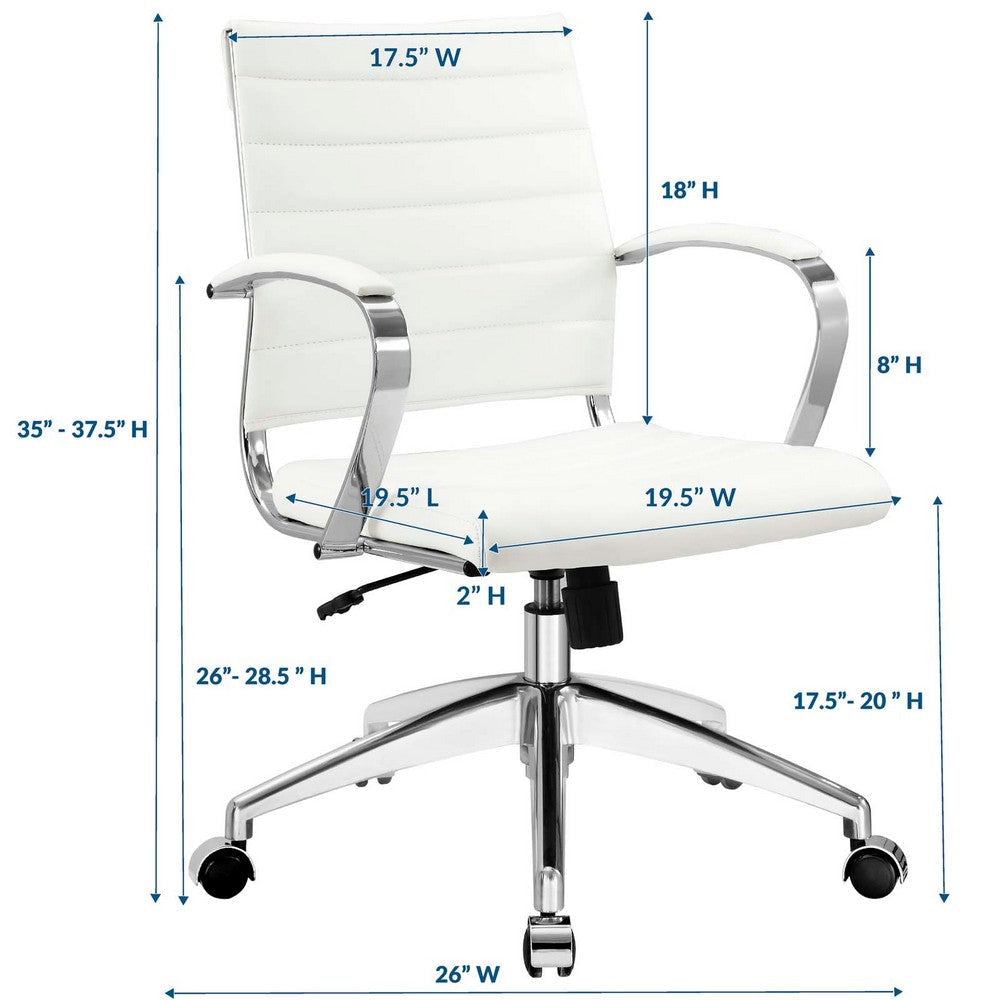 Jive Mid Back Office Chair - No Shipping Charges MDY-EEI-273-TER