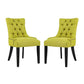 Regent Set of 2 Fabric Dining Side Chair Wheatgrass - No Shipping Charges MDY-EEI-2743-WHE-SET