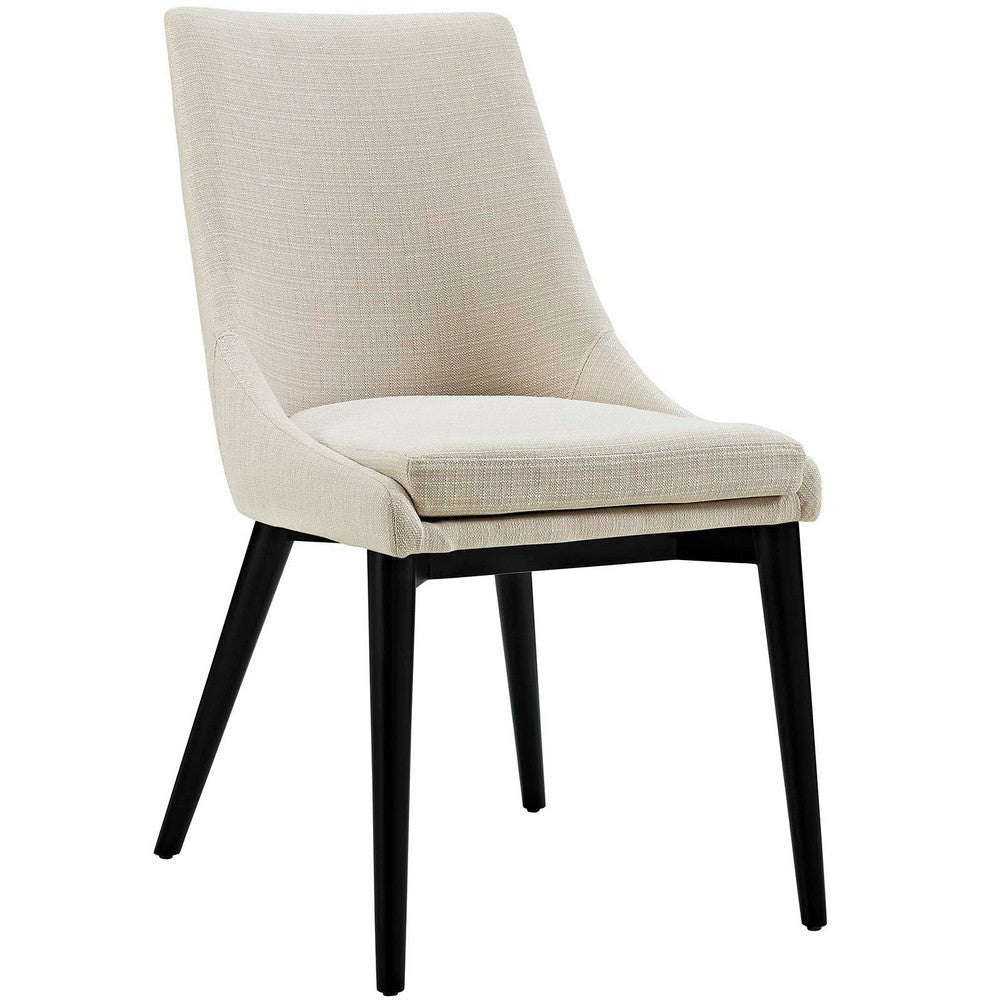 Viscount Set of 2 Fabric Dining Side Chair Beige - No Shipping Charges MDY-EEI-2745-BEI-SET