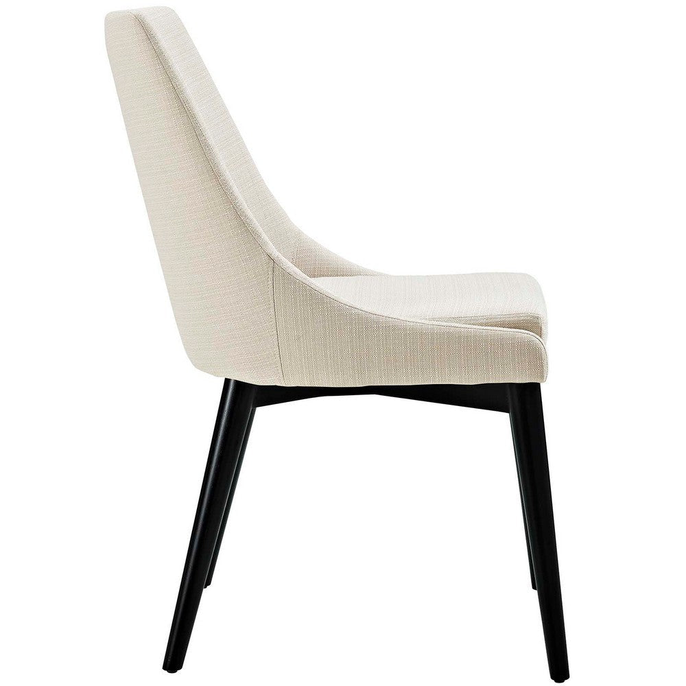 Viscount Set of 2 Fabric Dining Side Chair Beige - No Shipping Charges MDY-EEI-2745-BEI-SET