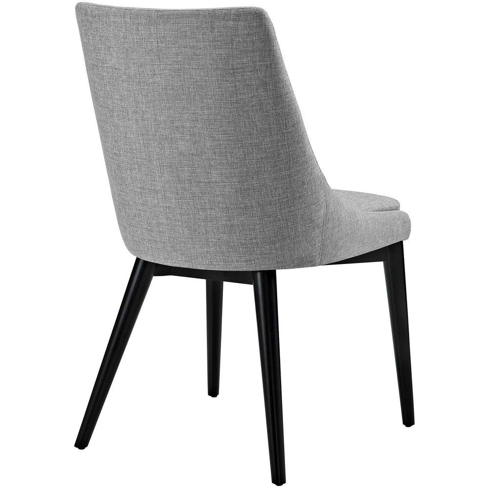 Viscount Set of 2 Fabric Dining Side Chair Light Gray - No Shipping Charges MDY-EEI-2745-LGR-SET