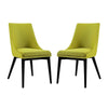 Viscount Set of 2 Fabric Dining Side Chair Wheatgrass - No Shipping Charges MDY-EEI-2745-WHE-SET