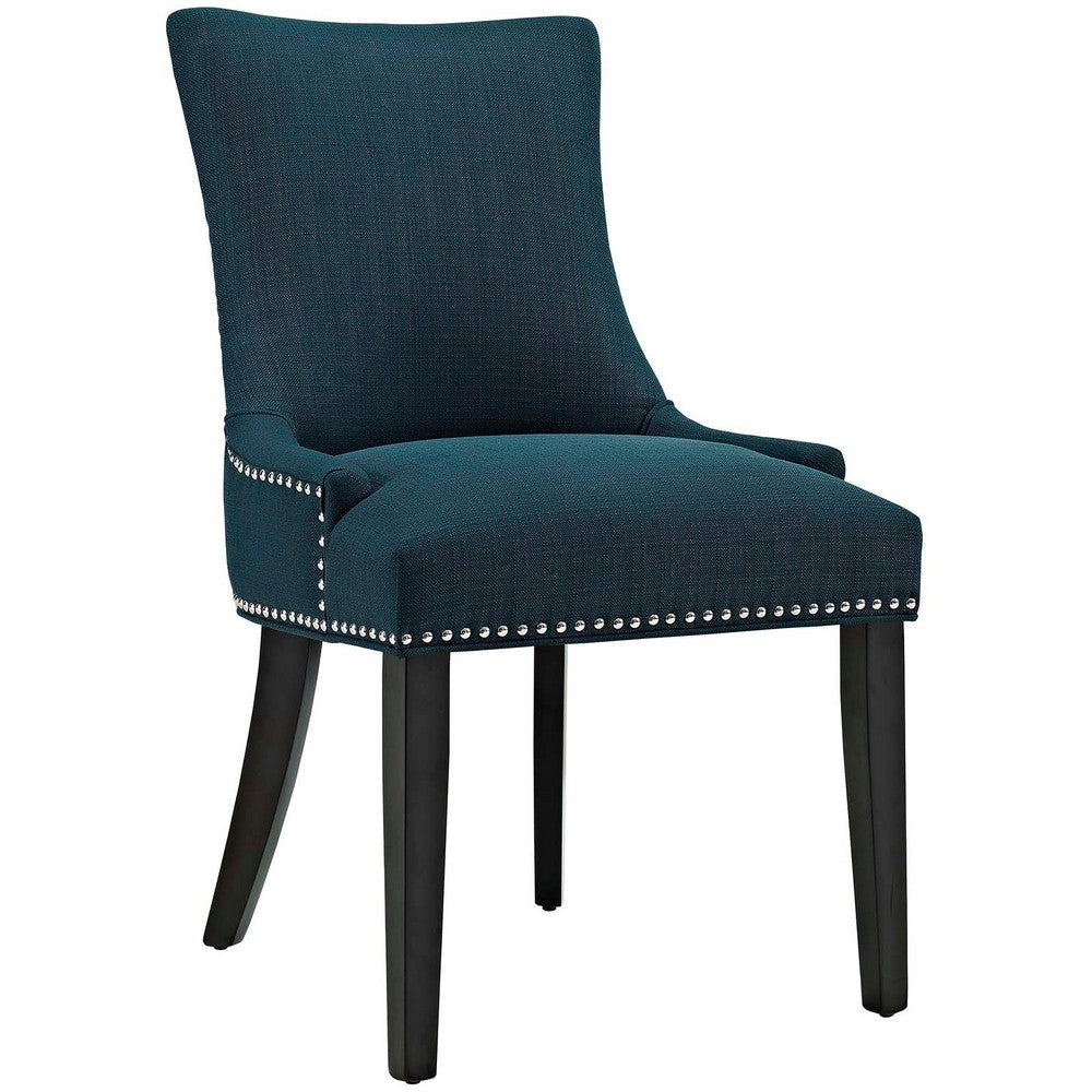 Marquis Set of 2 Fabric Dining Side Chair Azure - No Shipping Charges MDY-EEI-2746-AZU-SET