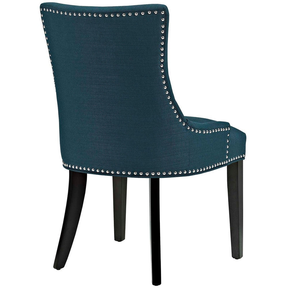 Marquis Set of 2 Fabric Dining Side Chair Azure - No Shipping Charges MDY-EEI-2746-AZU-SET