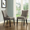 Marquis Set of 2 Fabric Dining Side Chair Granite - No Shipping Charges MDY-EEI-2746-GRA-SET