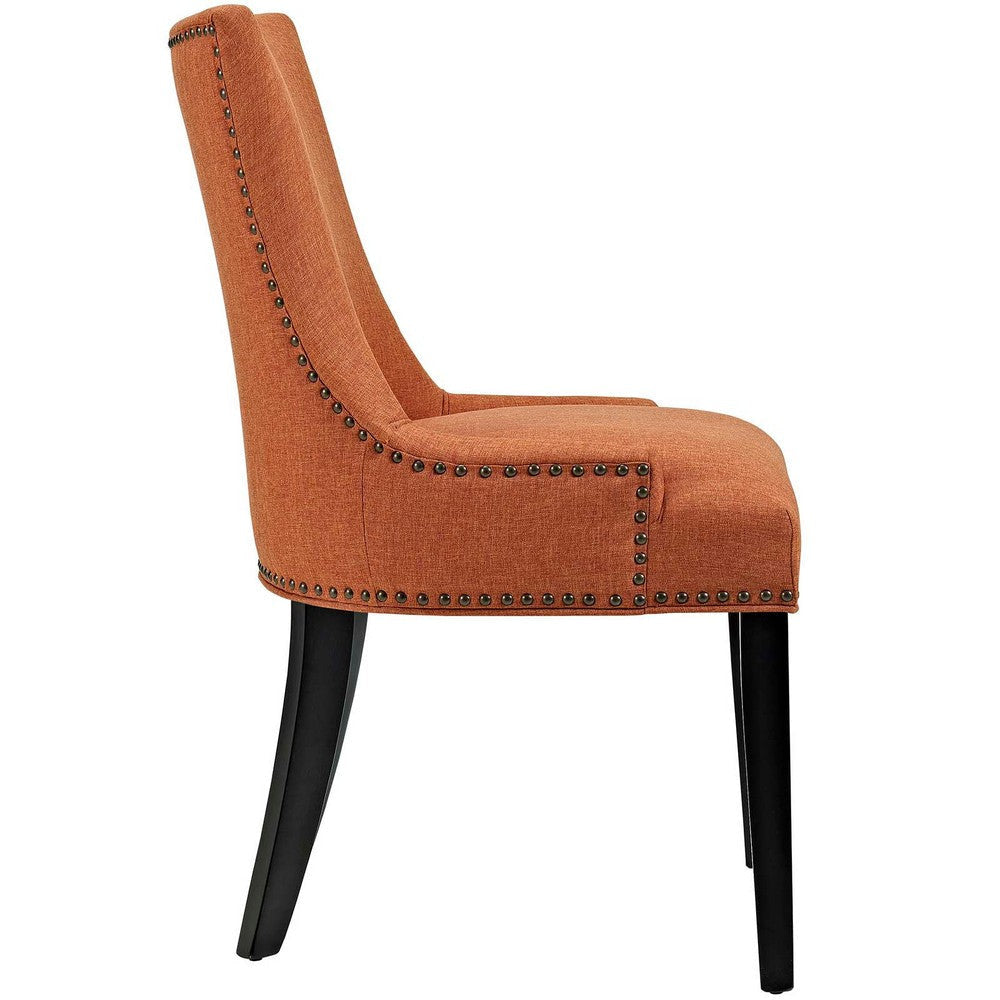 Marquis Set of 2 Fabric Dining Side Chair Orange - No Shipping Charges MDY-EEI-2746-ORA-SET