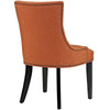 Marquis Set of 2 Fabric Dining Side Chair Orange - No Shipping Charges MDY-EEI-2746-ORA-SET