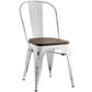 Promenade Set of 4 Dining Side Chair White - No Shipping Charges MDY-EEI-2752-WHI-SET