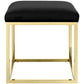 Anticipate Ottoman Gold Black - No Shipping Charges MDY-EEI-2849-GLD-BLK