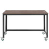 Vivify Computer Office Desk Gray Walnut - No Shipping Charges MDY-EEI-2852-GRY-WAL