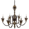 Bountiful Vintage French Pendant Ceiling Light Candelabra Chandelier - No Shipping Charges MDY-EEI-2888