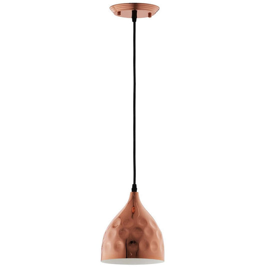 Modway Dimple Contemporary Modern Bell Shade 6.5" Hanging Ceiling Light Pendant Light Fixture In