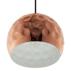 Dimple 10’ Half-Sphere Rose Gold Pendant Light - No Shipping Charges MDY-EEI-2905