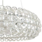 Modway Halo 25" Modern Pendant Light Chandelier with Acrylic Balls