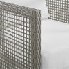 Aura Rattan Outdoor Patio Armchair - No Shipping Charges MDY-EEI-2918-GRY-GRY