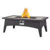 Splendor 43.5’ Rectangle Outdoor Patio Fire Pit Table - No Shipping Charges MDY-EEI-2991-EXP