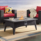 Splendor 43.5’ Rectangle Outdoor Patio Fire Pit Table - No Shipping Charges MDY-EEI-2991-EXP