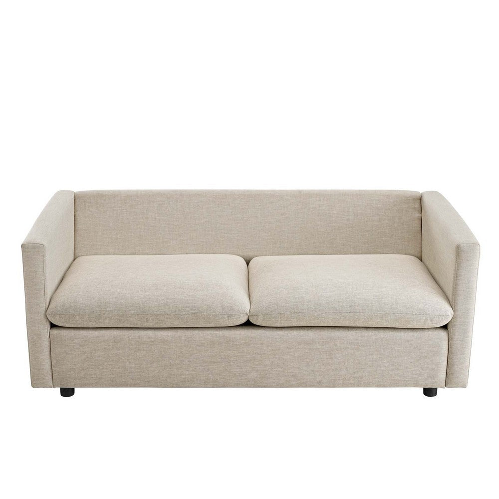 Activate Upholstered Fabric Sofa - No Shipping Charges MDY-EEI-3044-BEI