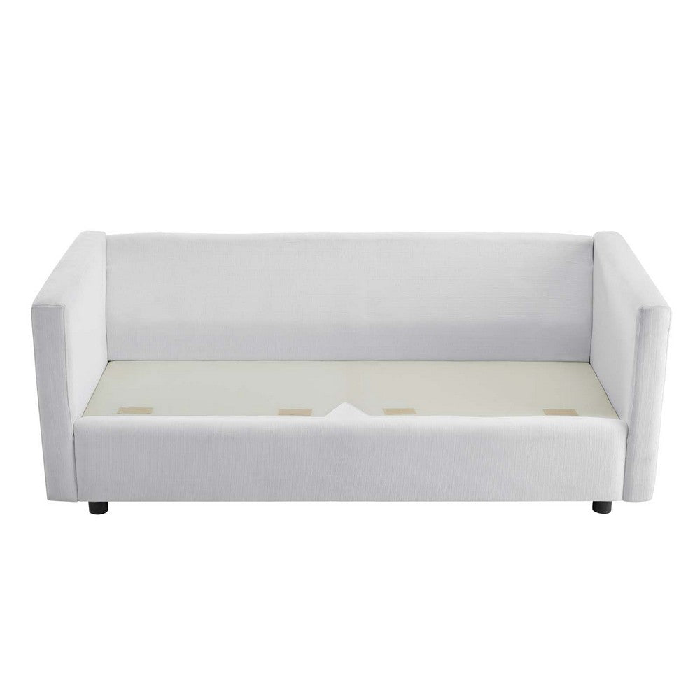 Activate Upholstered Fabric Sofa - No Shipping Charges MDY-EEI-3044-WHI